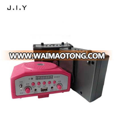 J.I.Y 898 portable loudspeaker mini amplifier promotion teaching guide waistband amplifier