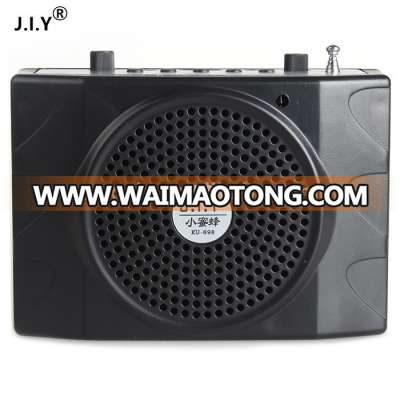 Unique 1 channel tour guide teaching PA portable amplifier  waistband voice amplifier mp3 player