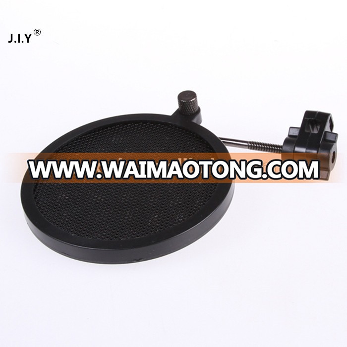 J.I.Y Cheap High Quality Microphone Pop Filter,Professional Use For Recording KTV Accessories