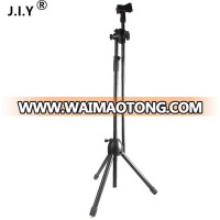 Professional microphone stand adjustable steel tripot microphone stand